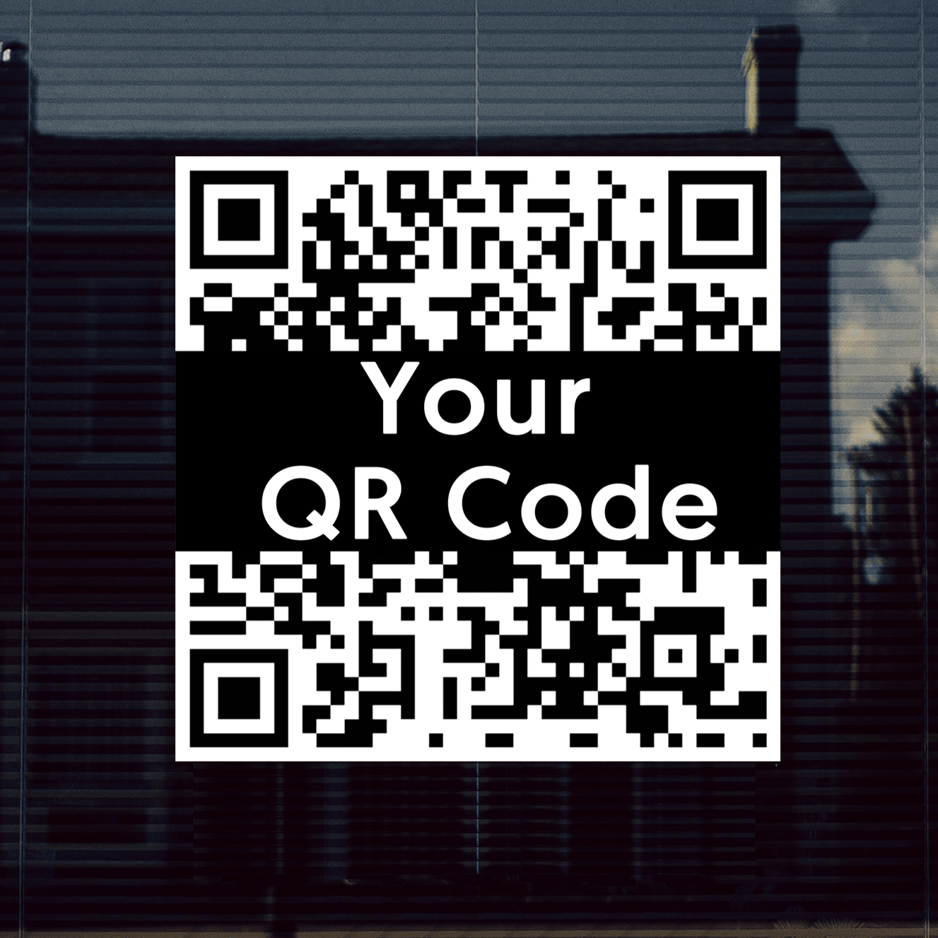 QR Code Large Decal - Turbo Vinyl