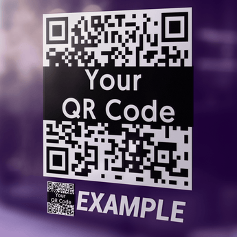 QR Code Stickers - Turbo Vinyl