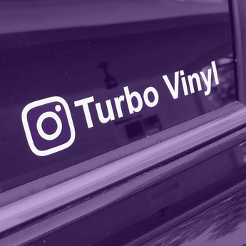 Social Media Decals - Turbo Vinyl