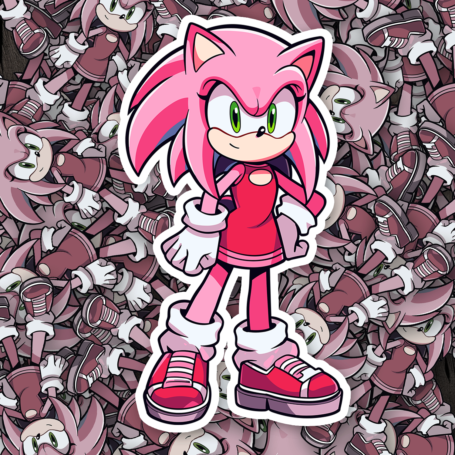 Amy Sticker - Fast & Free Shipping – Turbo Vinyl