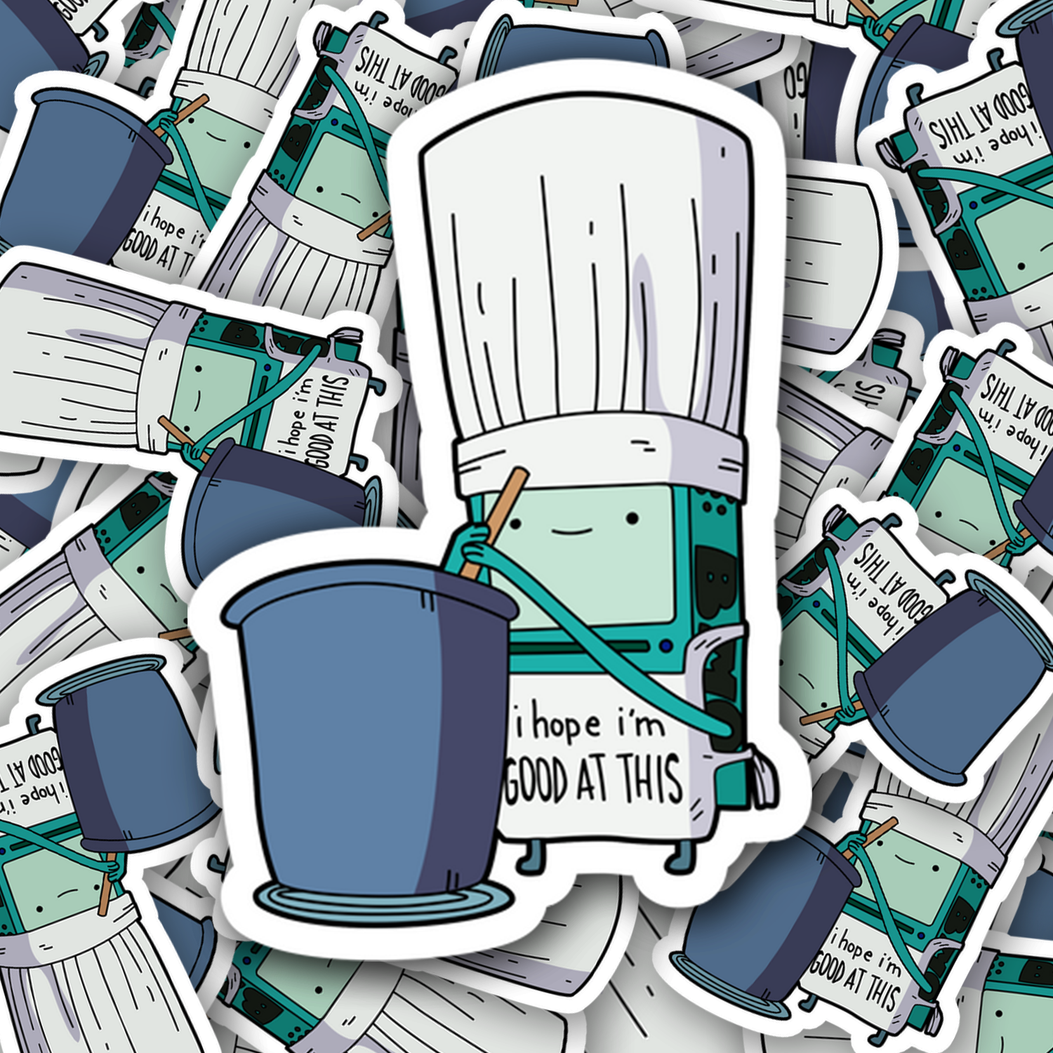 BMO Cooking Sticker - Fast & Free Shipping – Turbo Vinyl