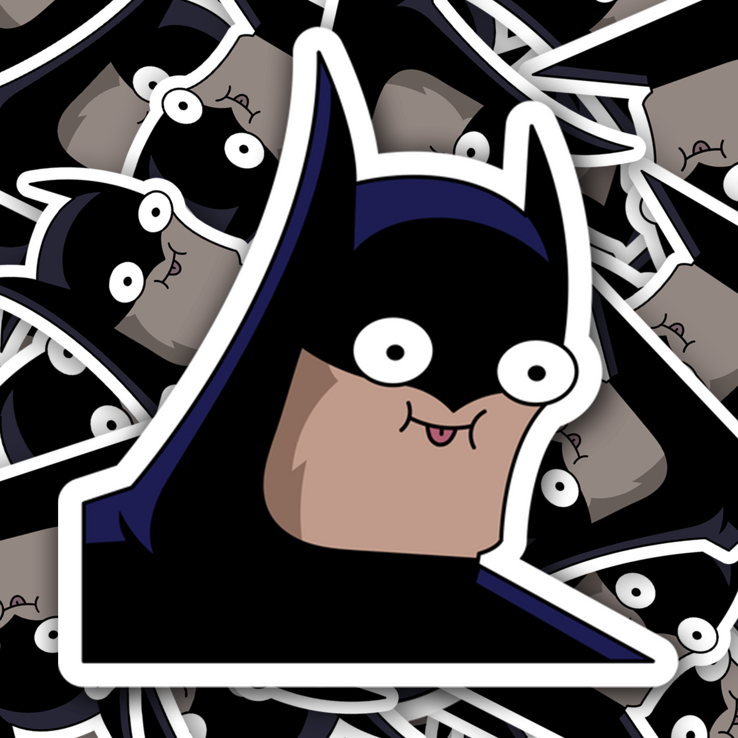 Batman Derp Meme Sticker - Turbo Vinyl