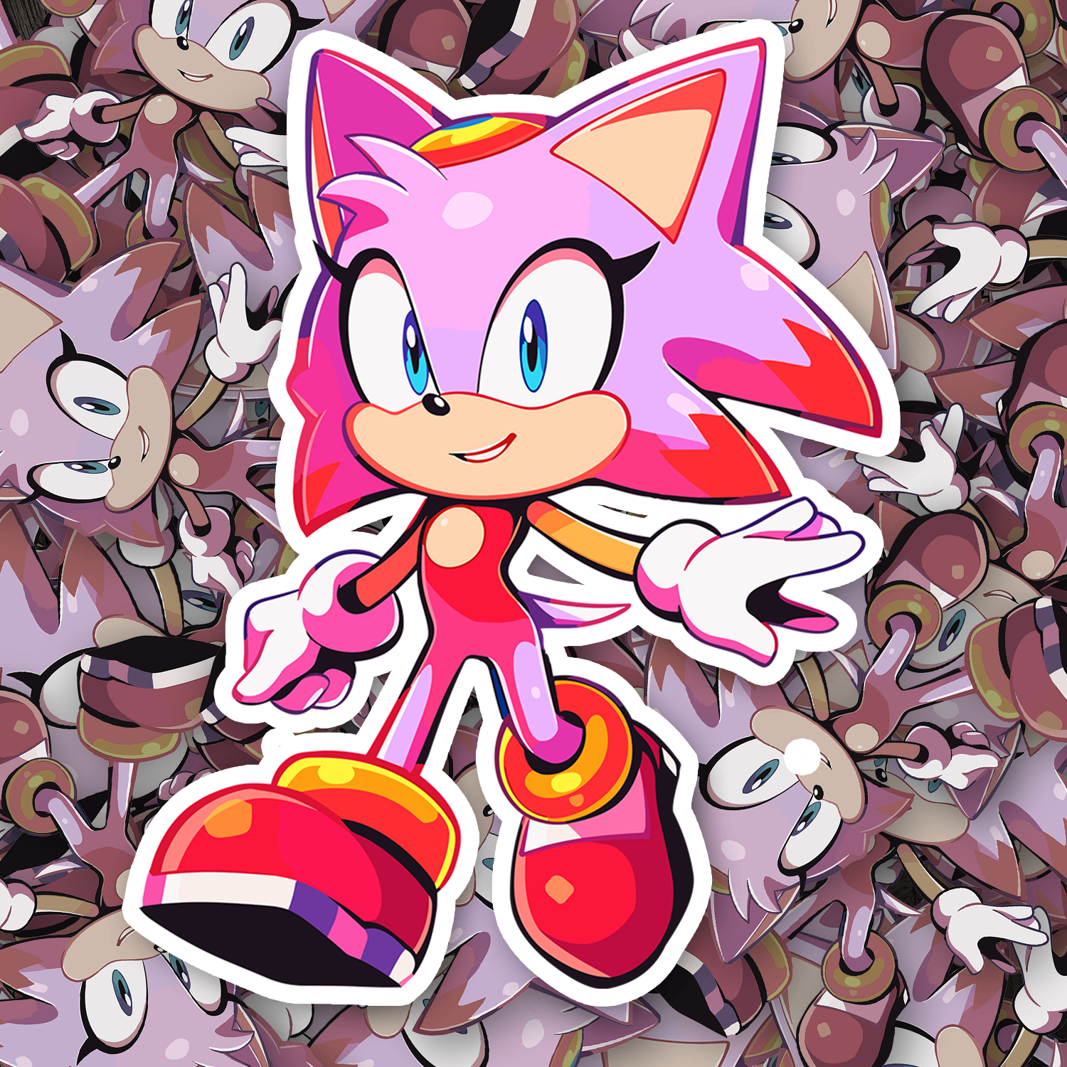 Blaze Sticker - Fast & Free Shipping – Turbo Vinyl