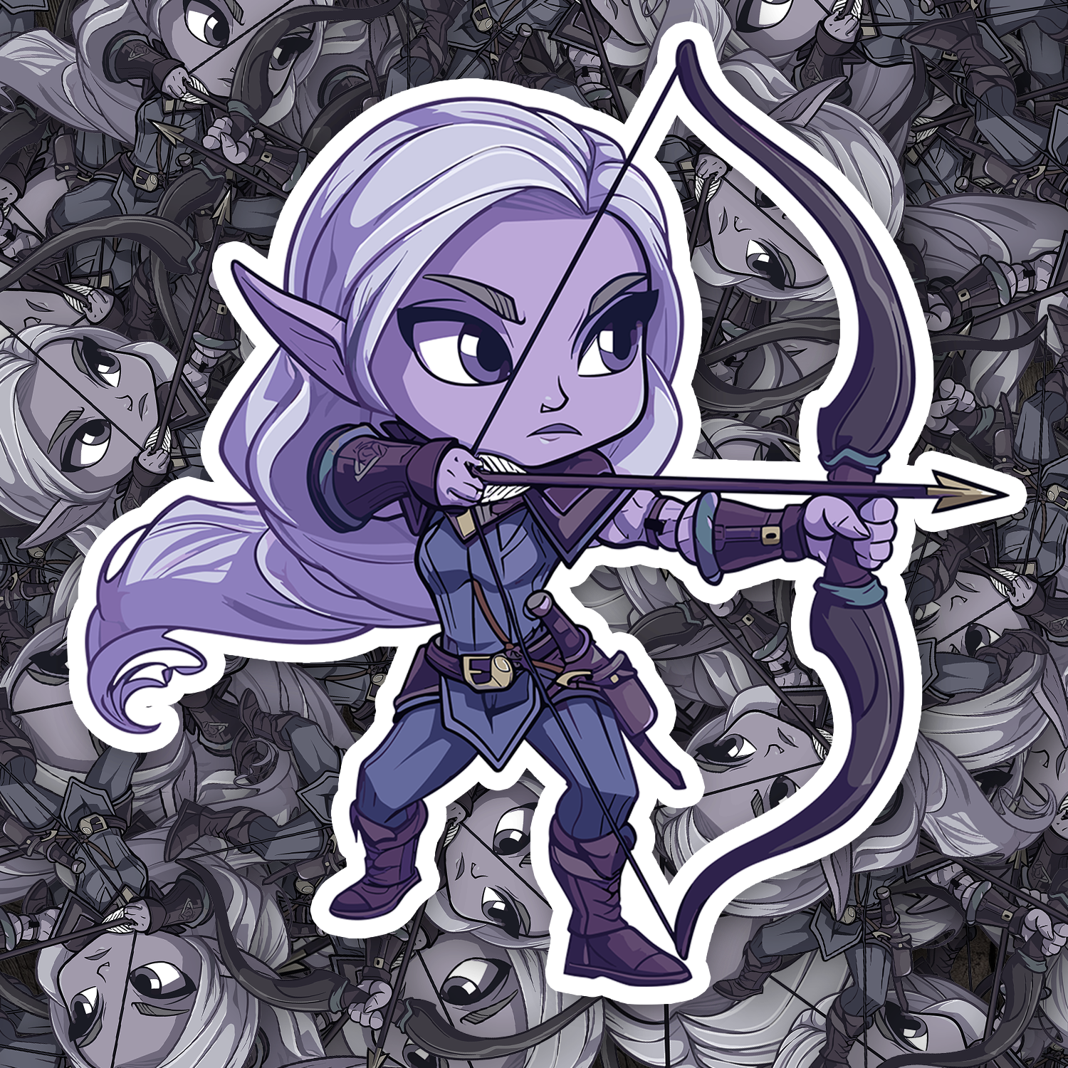 Chibi Ranger Sticker - Fast & Free Shipping – Turbo Vinyl