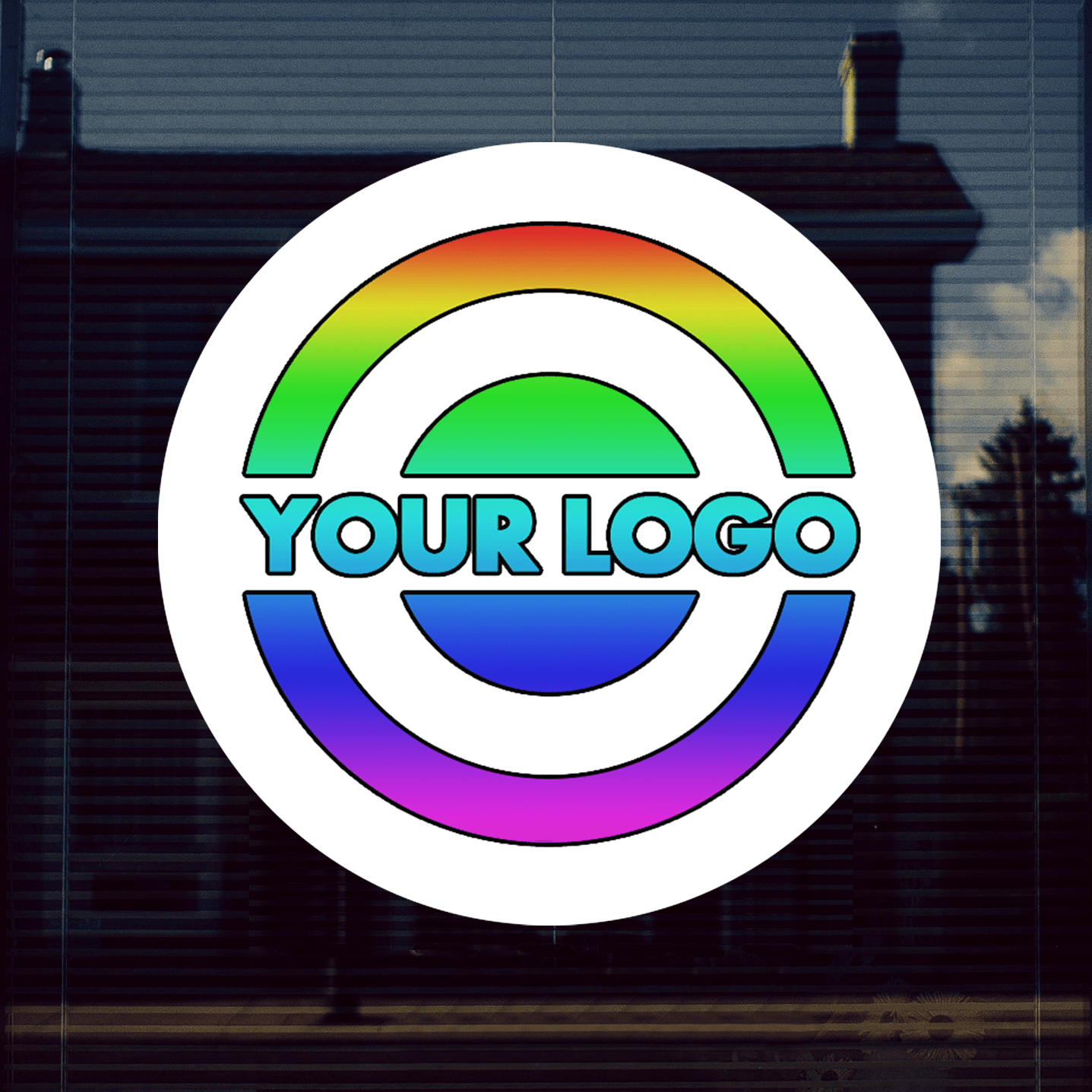 Full Color Logo Decal - Shape Cut - Turbo Vinyl