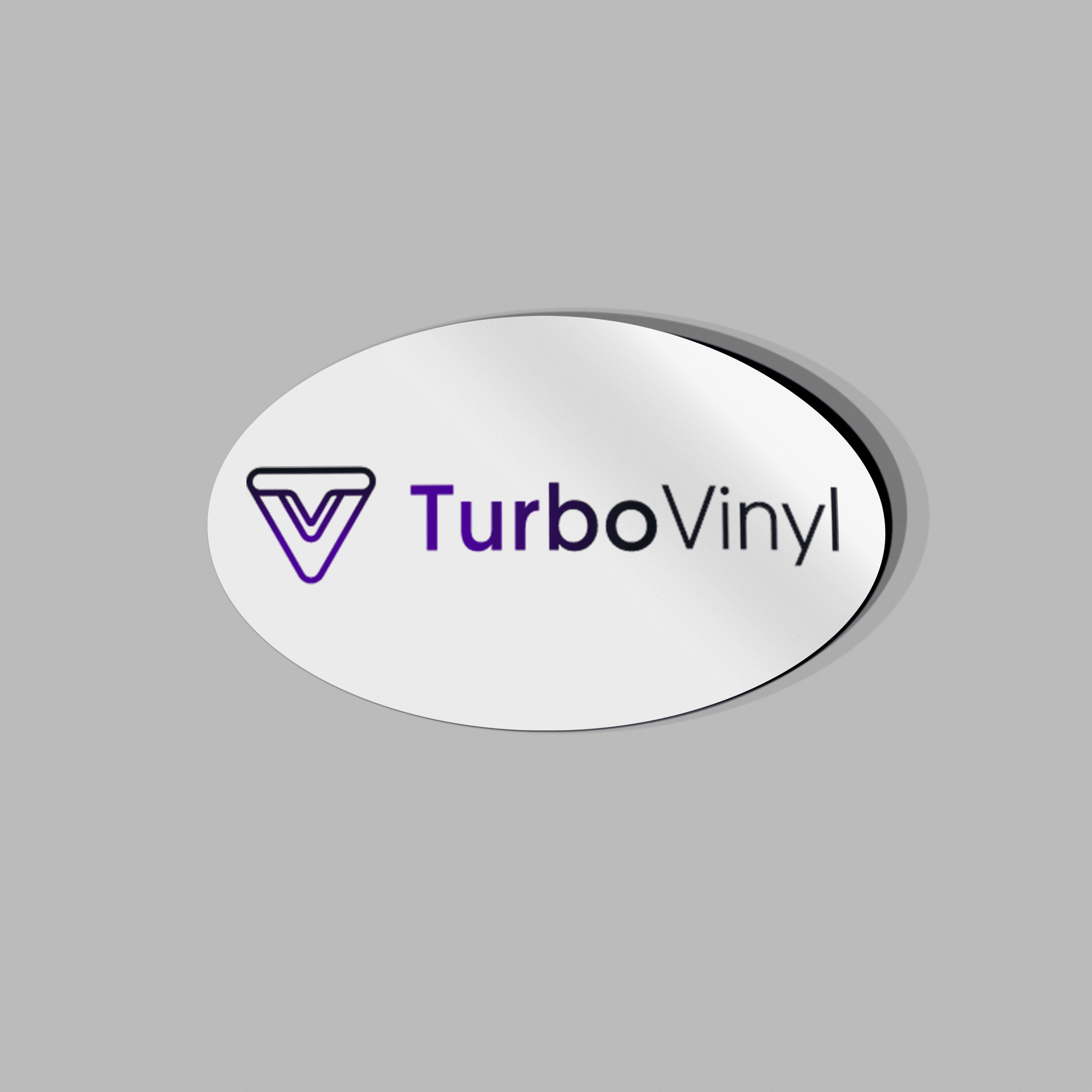 Oval Cut Stickers - Turbo Vinyl